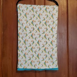 NEW RAINBOW UNICORNS BLANKET